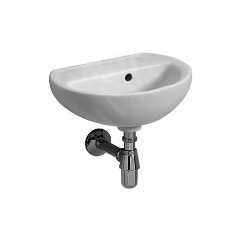 Kolo Rekord - Lavabo, 40x33 cm, sans trou pour robinet, blanc K92040000 (1/2)