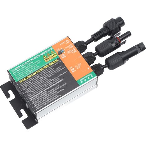 Onduleur photovoltaïque GMI pour microréseau, 120 W, à onde sinusoïdale pure, avec protection contre l'îlotage thermique et de tension, 220 V CA. (1/5)