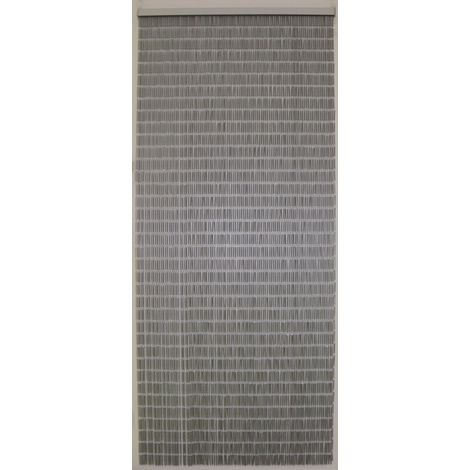 Rideau portière Tube 100x232 cm Gris (1/3)