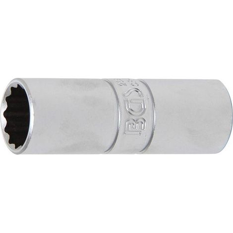 Douille de Bougie 12,5 mm (1/2) - Caoutchouc, 12 Pans - Prise Sécurisée et Durable, Pro - D-Work