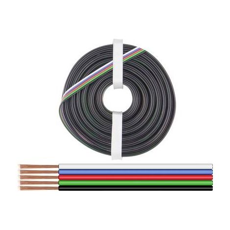 Donau-elektronik 519-010 cable eléctrico 10 metros 5 conductores