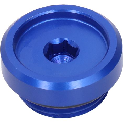 Tapón de llenado de aceite con tornillo para YZF-R6S 2006-2010 - Aleación de aluminio azul, 22 g, kit de 1 pieza (1/5)