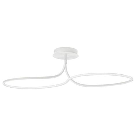 [NEUWERTIG] B-Ware Nova Luce Deckenleuchte Deckenlampe FUNGO LED Lampe Weiß Warmweiß Dimmbar 47 W (1/2)