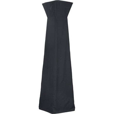 Housse de Protection pour Chauffage de Terrasse Extérieur, Couverture Anti-Poussière pour Chauffage Jardin (Noir, 221 x 84 cm)