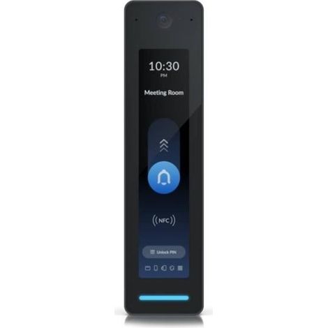 Lecteur de Contrôle d'Accès - Ubiquiti - G2 Pro - Caméra 12MP - Écran Tactile 4,7 Pouces - Noir