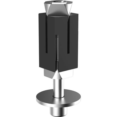 Douille expansible pour tube carré de 27 à 30 oeil de 10 mm (1/5)