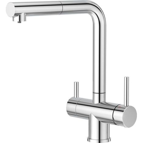 Robinet 3 voies avec douchette extractible (1/5)
