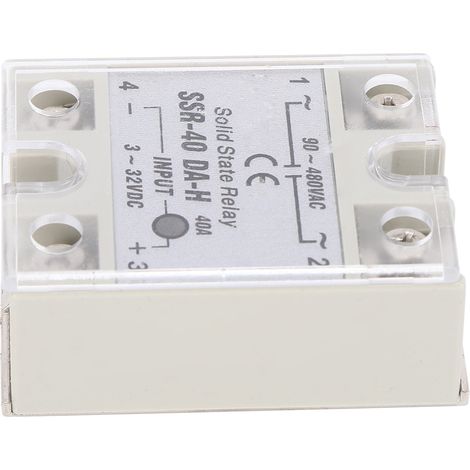 Relais statique CC/CA SSR haute qualité 40 A DA H 90-480 V CA (1/5)