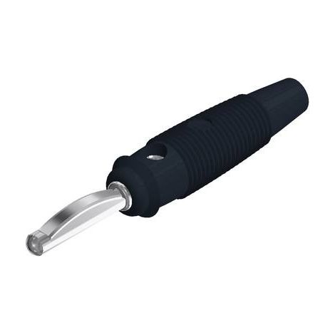 Fiche banane mâle Ø de la broche: 4 mm Hirschmann Test & Measurement VQ 30 930061100 noir 1 pc(s) (1/2)