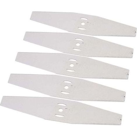 pair 5 Lames de Coupe Herbe sans Fil en Métal pour Coupe-Bordure Jardin Pelouse Terrain Agricole (1/4)