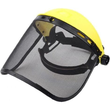 Bouclier Facial de sécurité avec Maillage, visière pour la Coupe de trammage de trammage, Bouclier Facial pour Coller des Mauvaises Herbes (1/4)