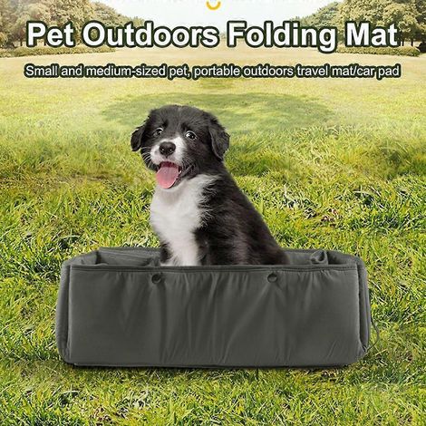 Große, faltbare Haustiermatte für Hunde/Katzen, wasserdichtes Hundebett für draußen, ideal für Picknicks und mehr.