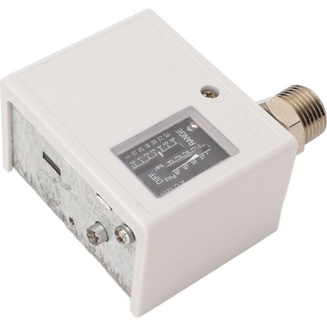 Pressostat de compresseur d'air à noyau en laiton, filetage fin, pour pompe de puits, chaudière, séchoir à froid, interface AC125V/250V G1/2 (1/5)