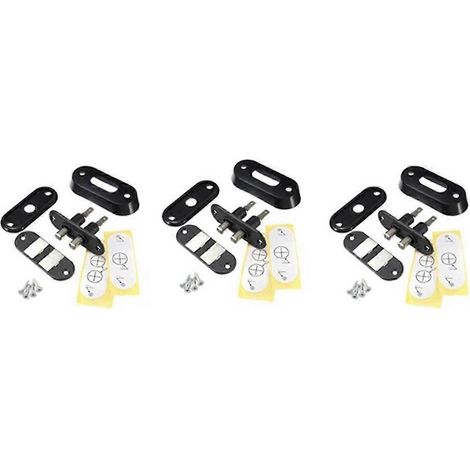 3 interruptores negros para puertas correderas de coches y furgonetas con alarma y cierre centralizado para T4 (1/5)