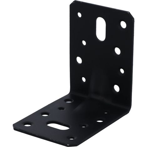 Soporte Magnodur de acero galvanizado negro de 90x90x65 mm, SUKI SUKI (1/3)