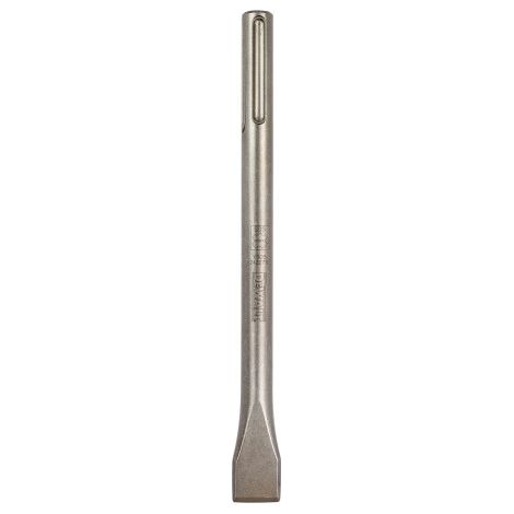 Ciseau SDS-MAX 25mm – Acier trempé – Longueur 300mm – Pour béton armé – 1 pièce – DEW (1/2)