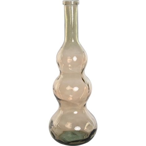 Jarron Cristal Reciclado 26,5X26,5X76 Champan (1/3)