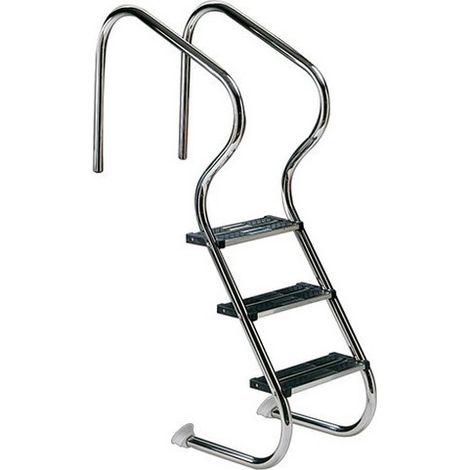 Einbautreppe ELEGANCE 400 4-stufig bis Beckentiefe 150 cm