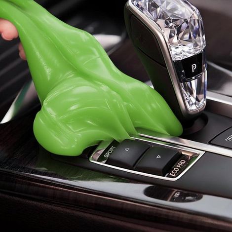 Gel detergente per auto e tastiera - 160 g - Riutilizzabile (1/5)