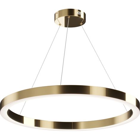 Suspension LED Maytoni Saturno Ø80 laiton 60W 4000K (1/3)