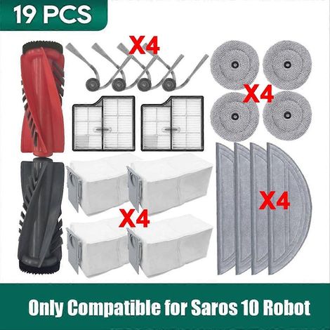 Accessoires pour aspirateurs Roborock Saros 10 / Roborock S9 MaxV : Pièces détachées, rouleau principal, brosse latérale, filtre (1/5)