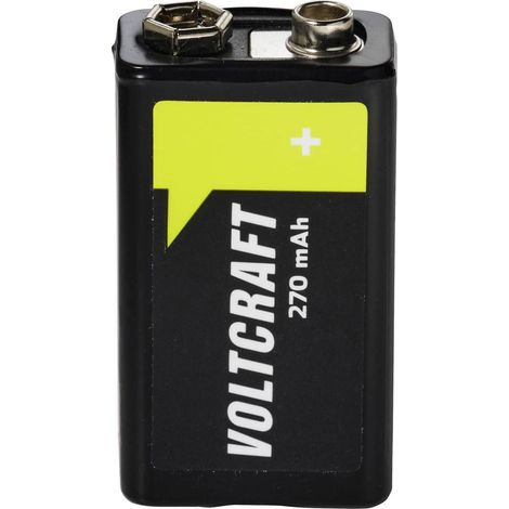 VOLTCRAFT Batteria ricaricabile da 9 V NiMH 270 mAh 8.4 V 1 pz.