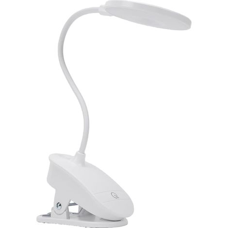 Lampe de Lecture à Clipser, Col Cygne Flexible, Protection des (1/4)