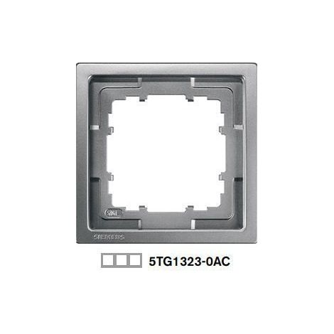 Marco 3 elementos Siemens Delta Style ANTRACITA COSSO 5TG13230AC