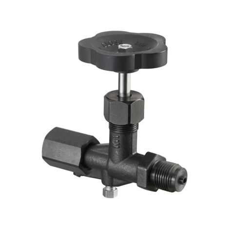 OVENTROP Manometerabsperrventil mit Spannmuffe und Zapfen, PN 400 DIN 16270-A-10 St, Stahl/Niro, ohne Prüfanschluss, 1116004 (1/3)