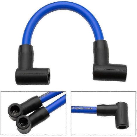 câbles de bougies d'allumage marines compatibles avec les moteurs hors-bord Johnson Evinrude. Remplace les références 18-8816-1, 582365 et g20241545190. (1/5)