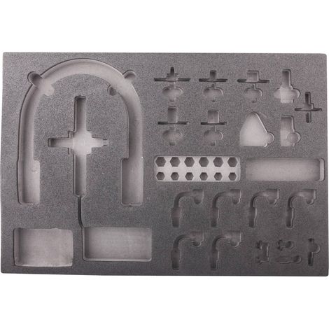 Insert mousse vide de tiroir complet pour AC 0801 - SA 0861 - CLAS Equipements (1/2)