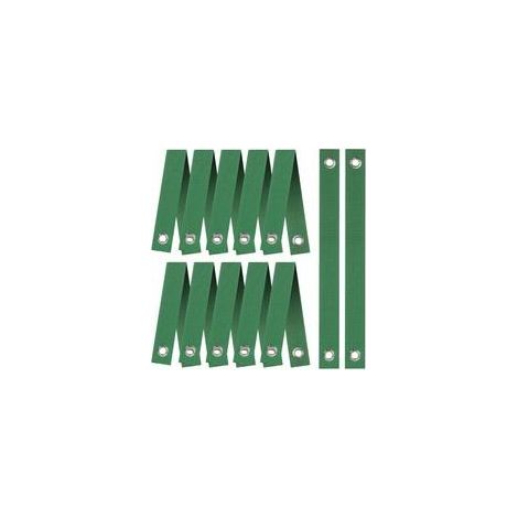 Lot de 12 attaches pour arbres, sangle nylon résistante, idéale pour soutenir les plantes, arbres et tuteurs d'extérieur (1/5)