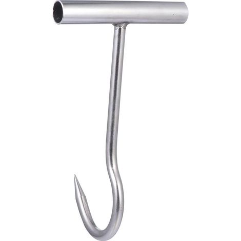 à viande OUNONA en acier inoxydable de 30 cm avec poignée en (1/5)