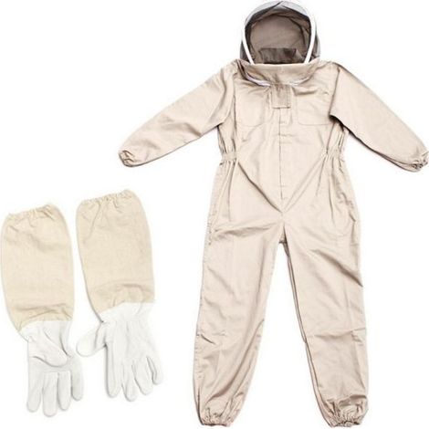 Clothes beekeeping Clothes beekeeping Clothes of beekeepers professional - With shade autoportant and gloves trips XL- (1/5)