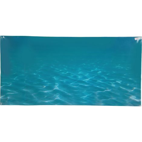 Selbstklebende PVC-Hintergrundfolie für Aquarien mit 3D-Meeresmotiv, 61 x 30 cm (1/5)