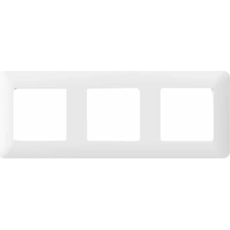 Cornice interruttore pni ws3 fissaggio magnetico viti bianco (1/3)