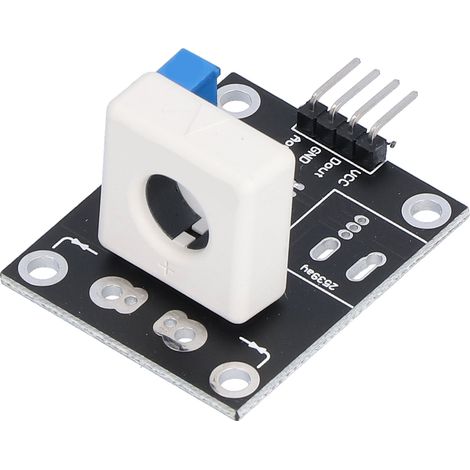 Module de capteur de courant à effet Hall, composant électronique réglable en plastique pour la détection des surintensités (1/5)