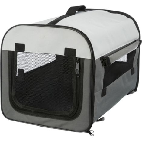 XS: 32x32x47cm: Mobilheim Basic dunkelgrau/hellgrau