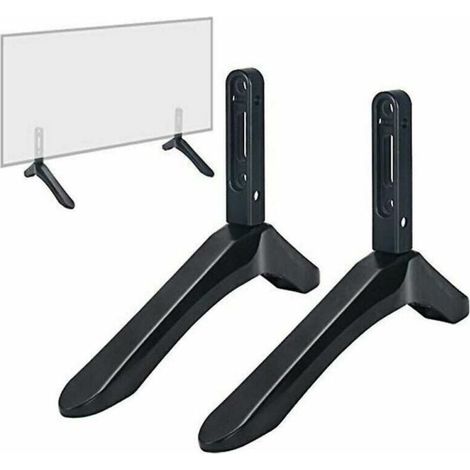 Support TV universel conçu pour les téléviseurs LCD de 32 à 65 pouces de marques telles que Samsung, Vizio et Sony, alliage d'aluminium(non compatible avec les téléviseurs LG) (1/4)