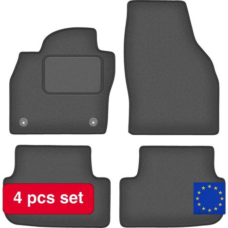 Tapis de sol de voiture, protection durable, ajustement sur mesure, gris (1/5)