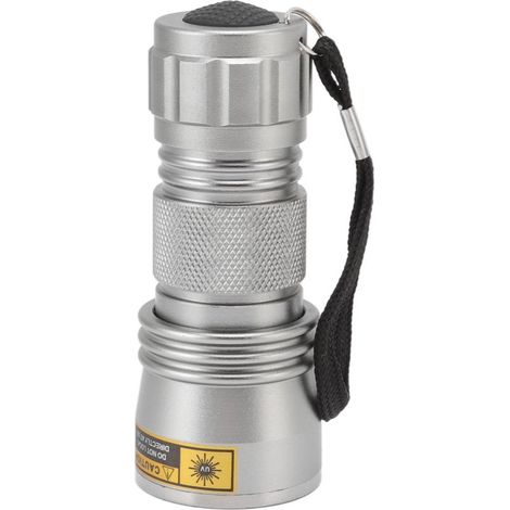 Lampe poche UV 21 LED 395nm – violet – lumière noire – antichoc étanche – détection scorpion / chat / mousse / encre – Marhynchus (1/5)
