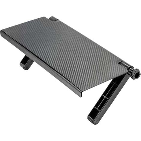 Étagère murale pour décodeur câble 13 pouces, support TV sur écran d'ordinateur de bureau pour accueillir décodeurs câble, boîtiers multimédia et consoles