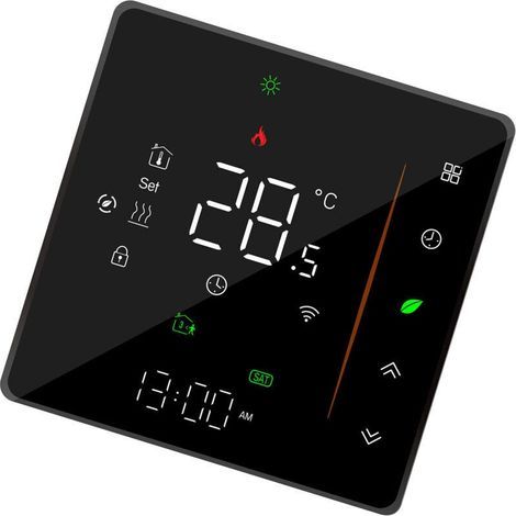 Intelligenter Thermostat, Smartphone-App, Fernbedienung, wöchentlich programmierbare Thermostate für das Zuhause (1/4)