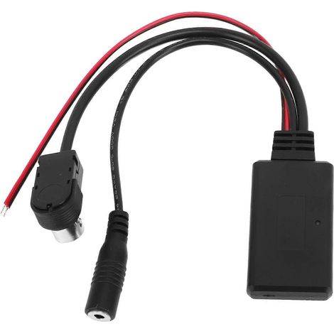 Adaptateur AUX Bluetooth 5.0 avec microphone mains libres 12 V CC pour appareils UniLink CDA-9853R CDA-9856R (1/2)