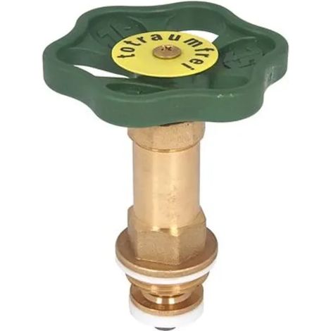 JS Cabezal de grasa para válvula de paso total, DIN 3502, con husillo no ascendente, DN65, 2 1/2'', con junta PTFE, 0018186500002