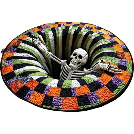 Tapis Halloween 50x50cm illusion (1/5)