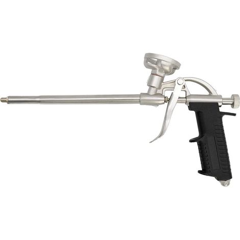 Pistolet à mousse PU professionnel en métal, 31 cm, auto-nettoyant pour mousse de construction et mousse de montage, construction robuste (1/5)