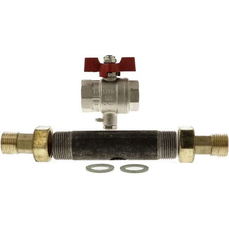 Kit de montage pour compteur de chaleur 3/4" x 110 mm