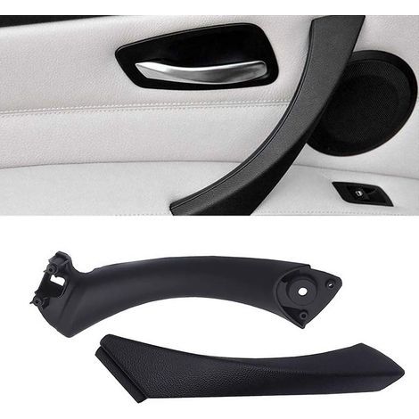 Compatible con la manija de la puerta de los modelos Serie 3 E90/E91/E92/E93, manija de la puerta del pasajero izquierda + cubierta exterior (Compatible con los modelos Serie 3 E90/E91 323 325 328 330 (1/5)