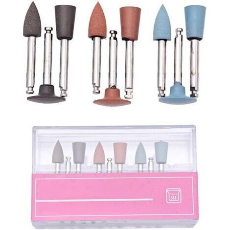 9pcs Resin Polishing Head Set for Wood Metal Sanding with Contra Angle for Low Speed Kit Designed for Power Tool Use (1/5)